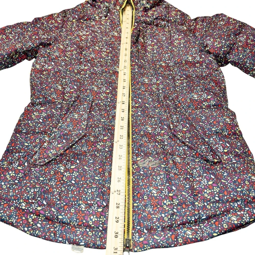 NIKE 6.0 VASHI SNOWBORDING‎ HOODED DOWN JACKET MULTICOLOR WOMENS MEDIUM SKI